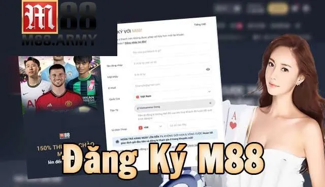 Hoàn thành đăng ký và bắt đầu tham gia cược