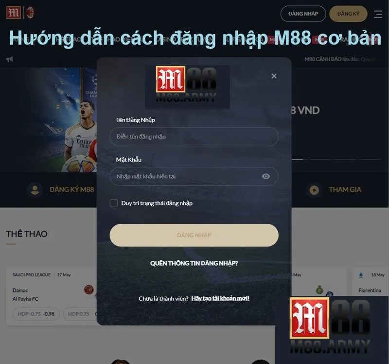 Vì sao nên đăng nhập M88?