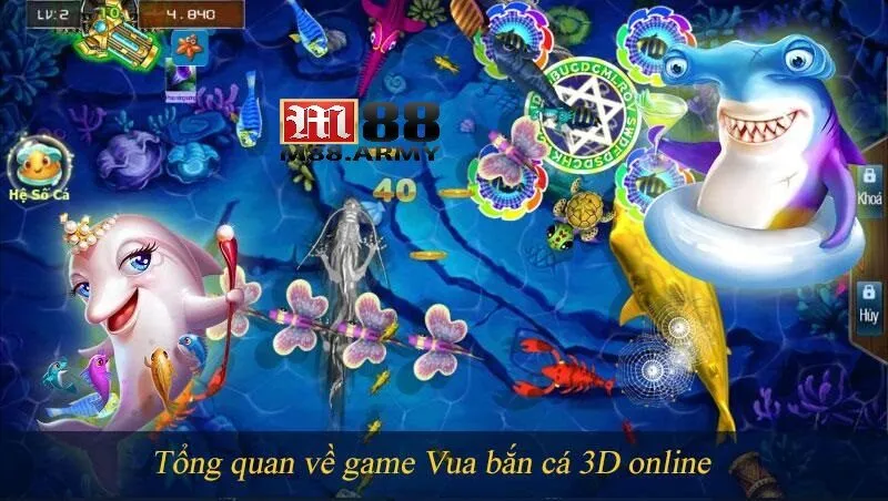 Những điểm đặc trưng của Vua bắn cá 3D khiến nhiều người say mê